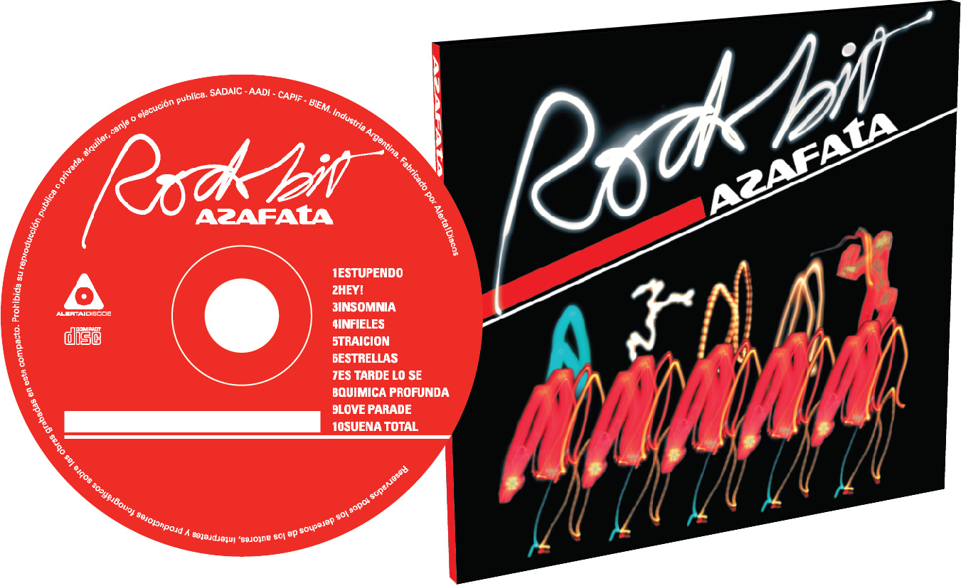 Diseño de Arte y Fotografía para CD | Azafata / Alerta!Discos